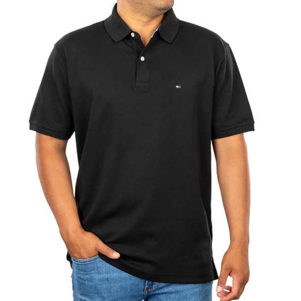 Tommy Hilfiger Men’s Black Polo XXL NEW